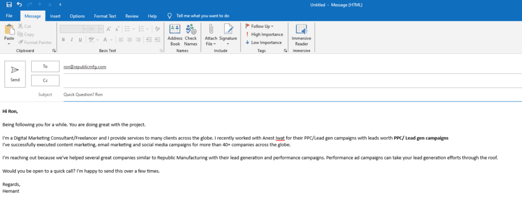 Outlook Mail 